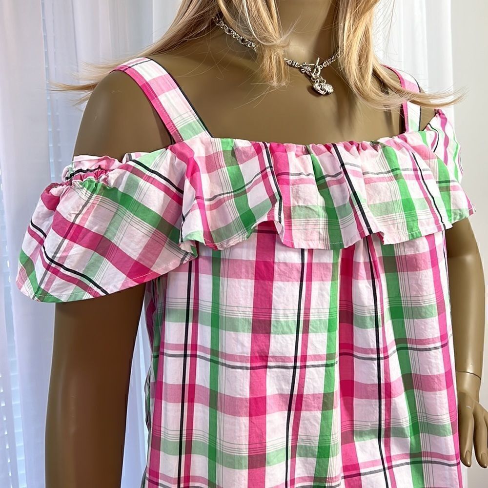 Crown & Ivy Off the Shoulder Dress Medium - Picture 2 of 8